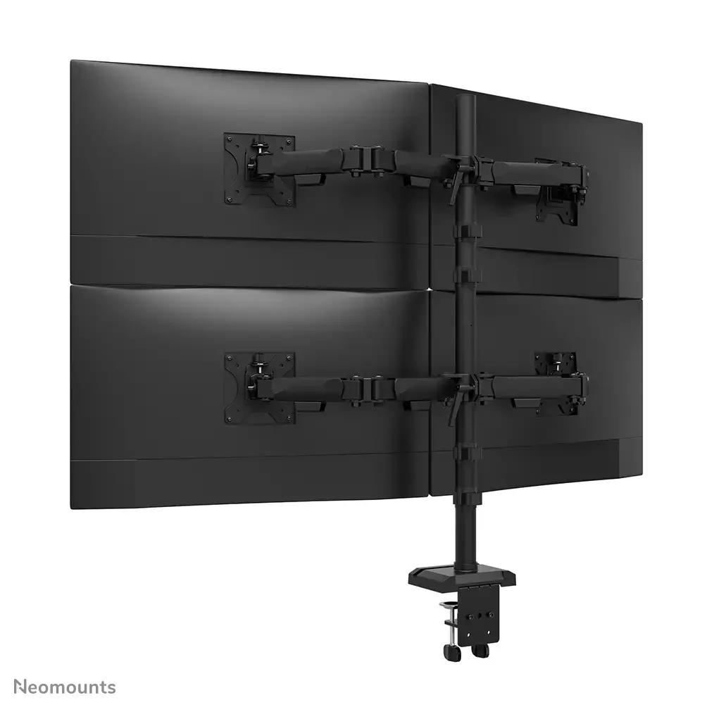 Neomounts DS60-600BL2-2 quadruple monitor arm Photo 4