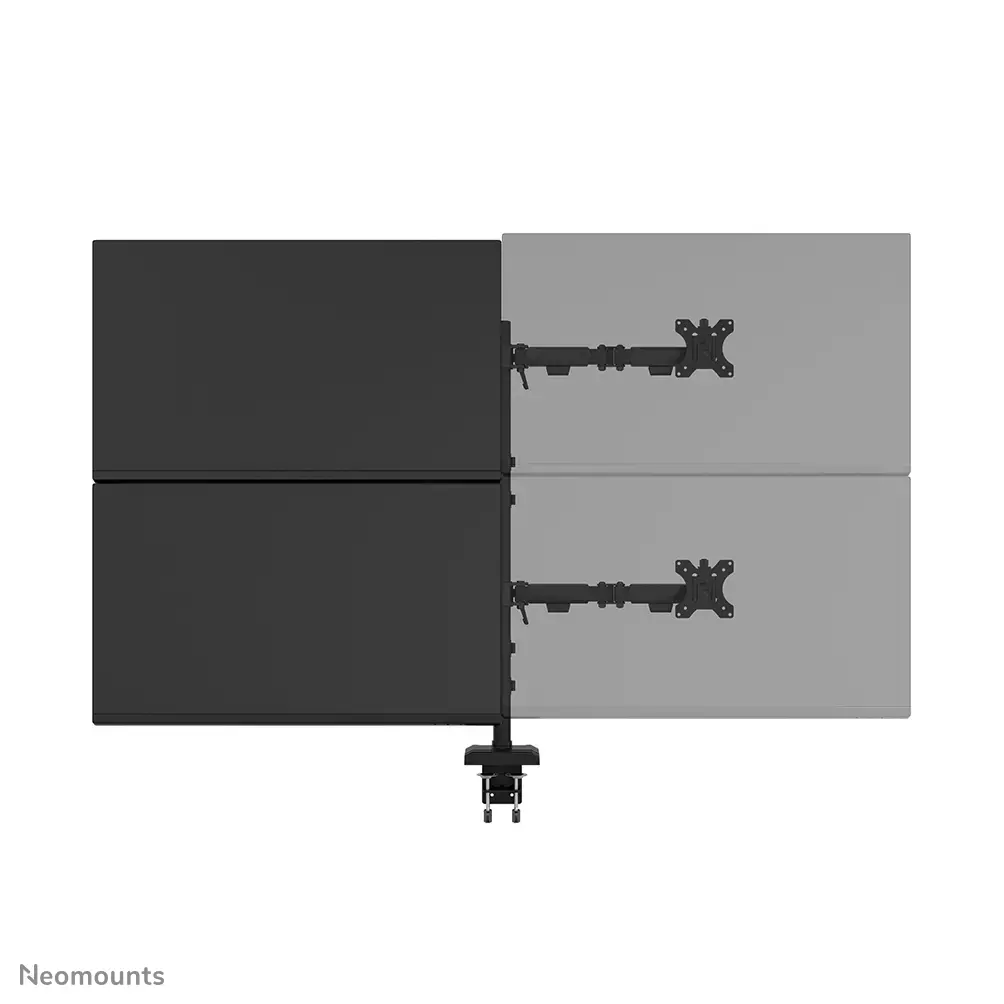 Neomounts DS60-600BL2-2 quadruple monitor arm Photo 5