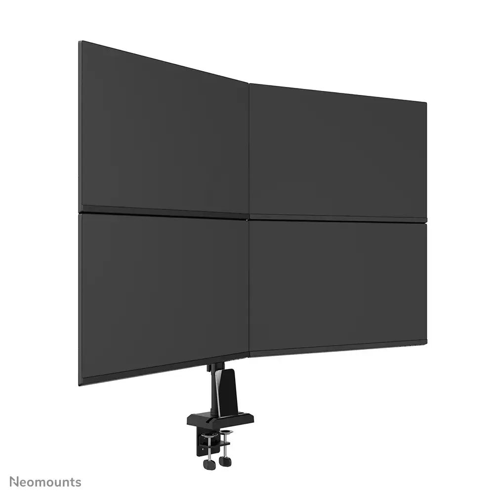 Neomounts DS60-600BL2-2 quadruple monitor arm Photo 11