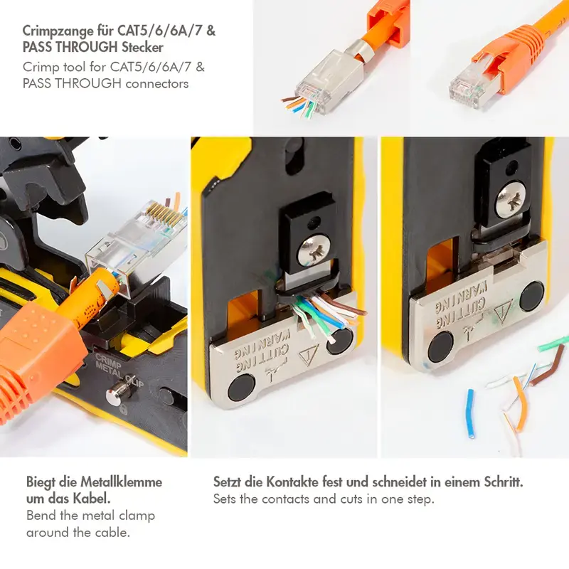 Knaibles LOGILINK WZ0060 RJ45 CAT5–CAT7 Photo 7