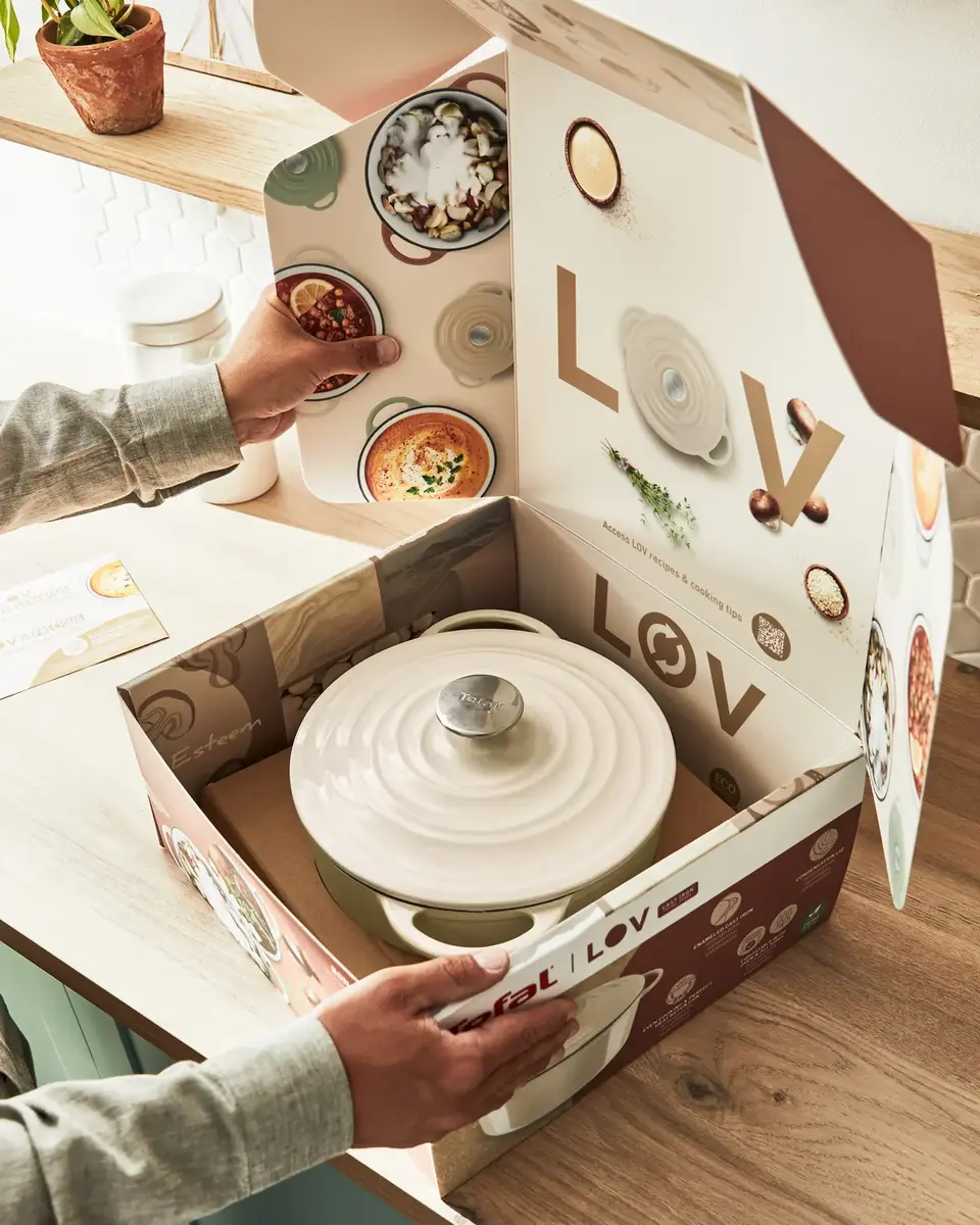 Tefal LOV E25972 čuguna panna 3,8 L Photo 3