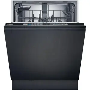Посудомоечная машина Siemens iQ100 SN61HX01TE полностью встраиваемая, 13 комплектов посуды, 6 программ, уровень шума 46 дБ, класс энергопотребления C