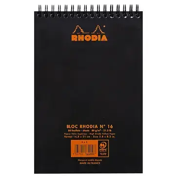 RHODIA 165009C A5 squared notebook Photo 3