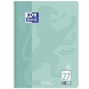 Notebook Oxford Touch — Oxford lined, 80 sheets, assorted colours