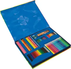 Набор для рисования Maped Color’Peps 984726 — 150 предметов: фломастеры, цветные карандаши, восковые мелки, акварельные карандаши и аксессуары