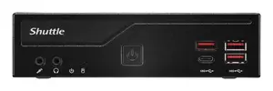 Shuttle Мини-ПК Бэрбон DB860 LGA 1851 Чипсет Intel B860 Поддержка DDR5-SDRAM 2x HDMI DisplayPort USB-C 2x LAN Активное охлаждение Режим 24/7 VESA
