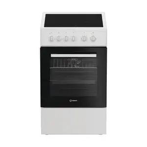 Indesit I5V8PMW cooker Freestanding cooker Electric Ceramic hob White