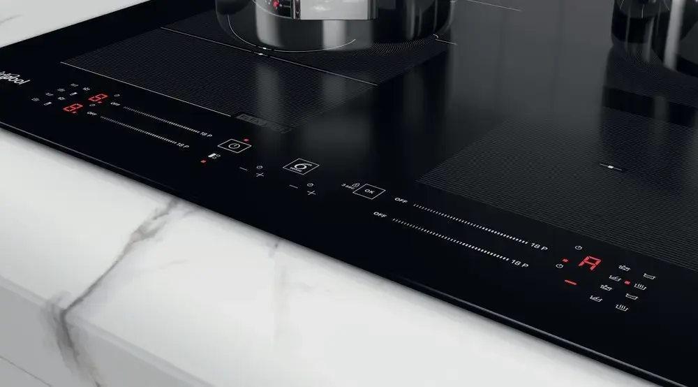 WHIRLPOOL WFS7560NEBM indukcijas plīts Photo 2