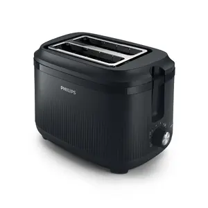 Philips 3000 series HD2511/90 2-slice toaster 830 W black with variable browning control and crumb tray