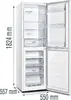 Gorenje NRK418ECW4 комбинированный холодильник Photo 4