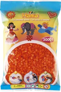 Tube beads REVELL Hama 201-04 Orange 3000 pcs, 5 mm