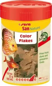 Fish Food sera Sera San Nature 100 ml – color-enhancing flakes