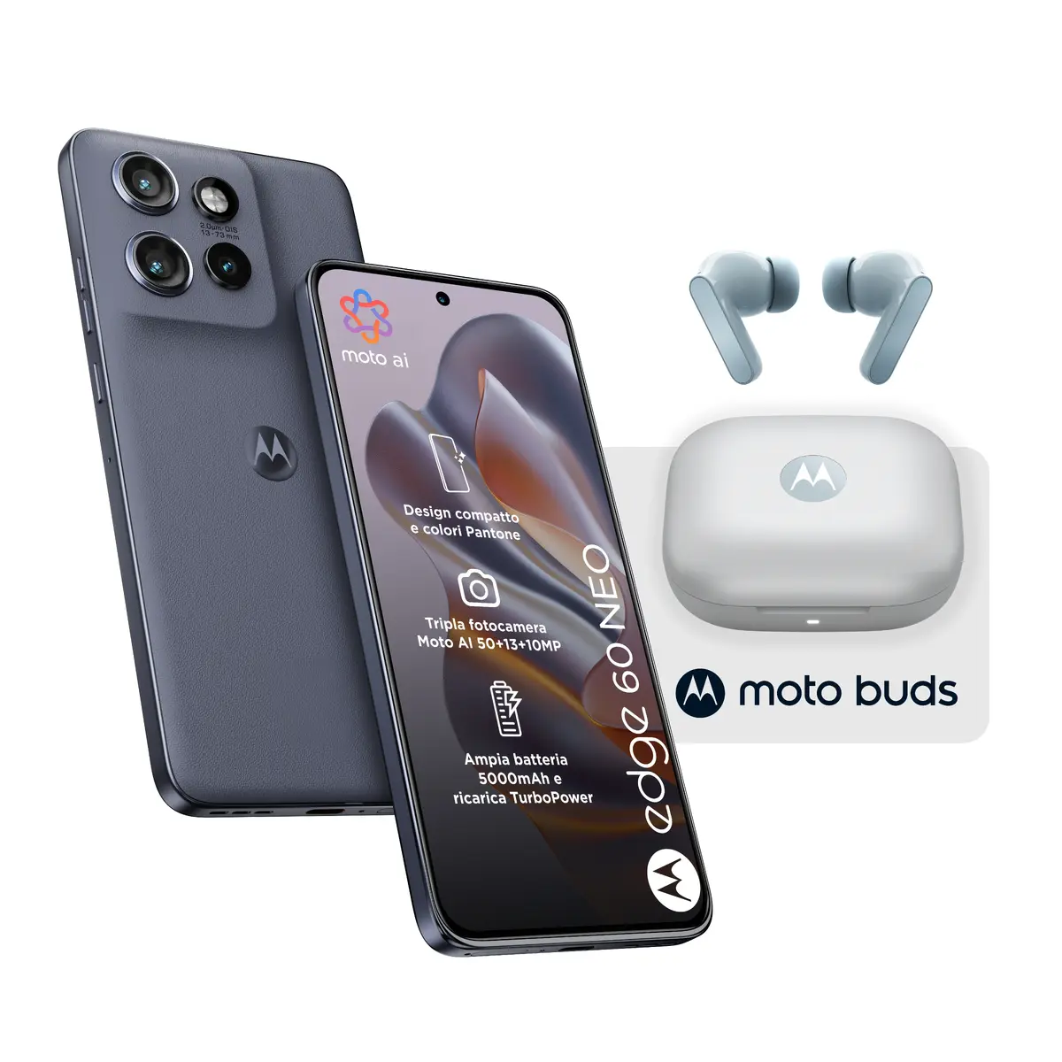 Смартфон Motorola Edge 60 Neo с Moto Buds Photo 5