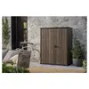 Keter Deco Vertical Shed walnut tone — садовый сарай Photo 2