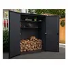 Keter Deco Vertical Shed walnut tone — садовый сарай Photo 3