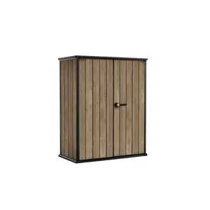 Садовый сарай Keter Deco Vertical Shed в оттенке ясеня