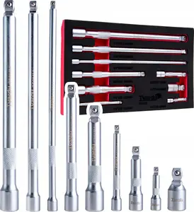 Набор удлинителей Falon-Tech 9 шт. шарнирные 1/4", 3/8", 1/2" CrV