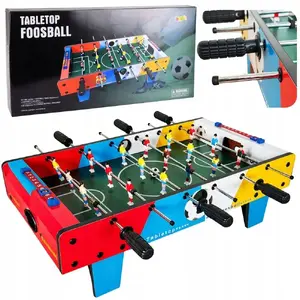 Tabletop Foosball Table LEANToys Mini Stół Do Piłkarzyków 69 cm, 2 Balls, Football Game