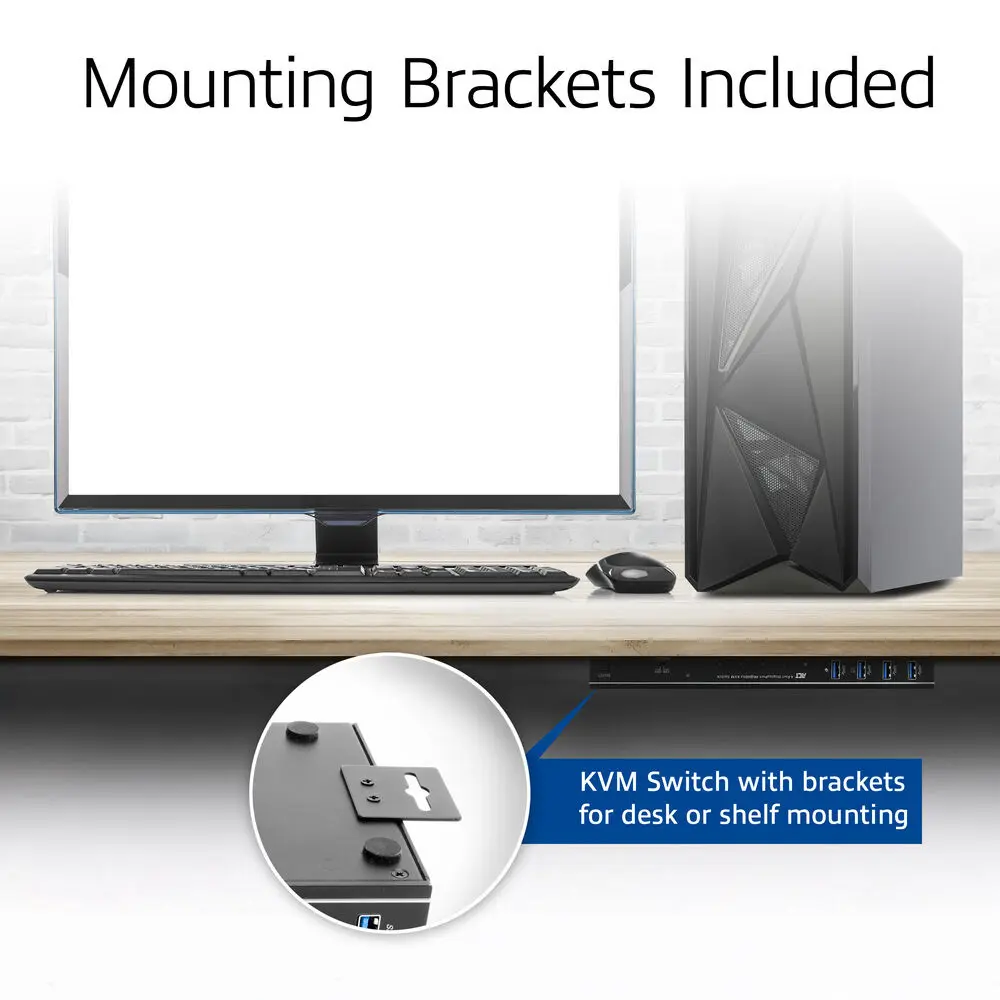 ACT 2-Port USB-C/HDMI 4K KVM Switch AC7922 Photo 7