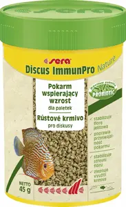 sera Discus ImmunPro Nature 100 мл — корм для дискусов с поддержкой иммунитета