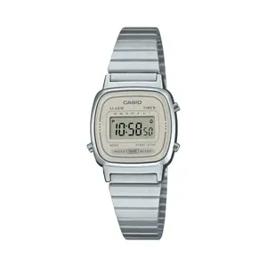 Наручные часы CASIO LA670WEA-8A — мужские кварцевые, корпус из пластика с нержавеющей сталью, батарея CR1216