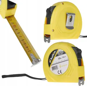 Measuring tape Keltin Miara zwijana metalowa 10 m x 25 mm x 0,12 mm — steel blade retractable tape