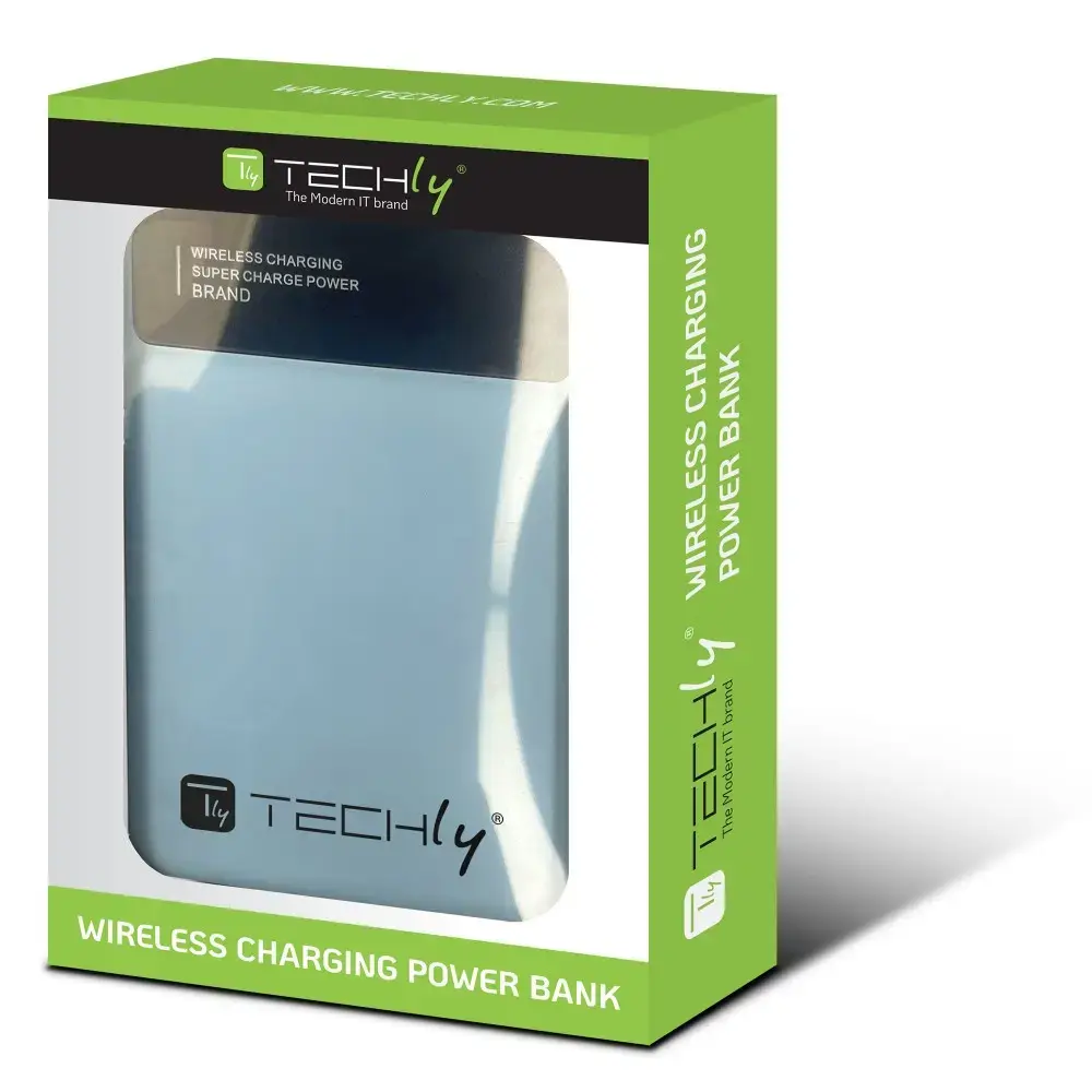 TECHLY I-CHARGE-10LCDBL пауэрбанк 10000 mAh Photo 2