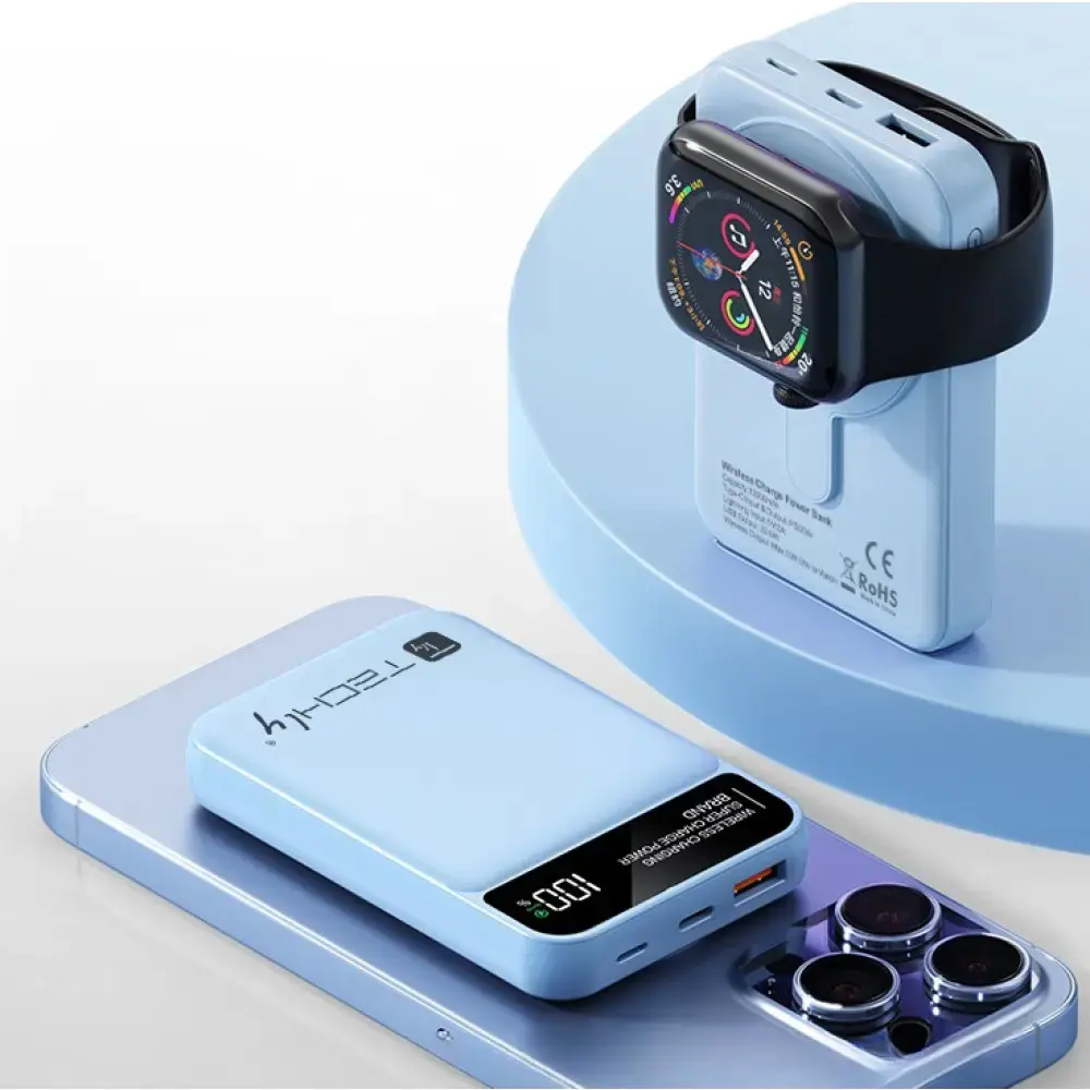 TECHLY I-CHARGE-10LCDBL пауэрбанк 10000 mAh Photo 5