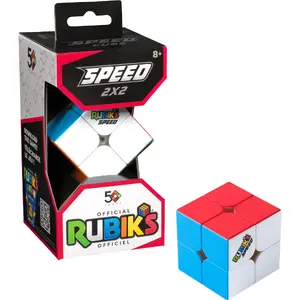2x2 Speed Cube puzzle by Spinmaster Rubik's – model 6071159 (2x2 pocket cube)