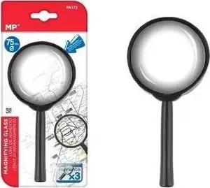 Magnifying Glass Verk Lupa x3 75mm — 3× Magnification, 75 mm Lens