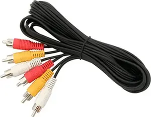 Audio cable BLOW 4315# with 3x RCA connectors, 2.4 m length