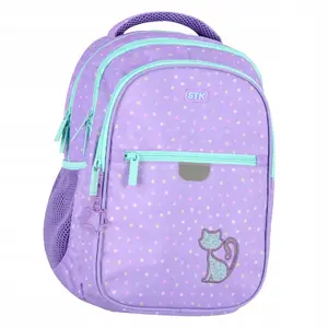 Skolas mugursoma STARPAK STK-15 Glitter Cat (STK PLE610), bērnu mugursoma skolas piederumiem