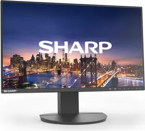 Sharp MultiSync EA272F Computer Monitor 27-inch Full HD LCD Black 1920 x 1080 Pixels AH-IPS Built-in Speakers USB Hub VESA Mounting