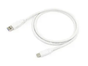USB 3.2 Gen 1 C to A Cable EQUIP 0.5 m 5 Gbps White (USB-C to USB-A, nickel-plated contacts)