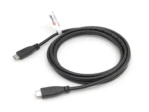 EQUIP USB 2.0 Type‑C uz Type‑C kabelis M/M 0,3 m PD 60W, 0,48 Gbit/s, niķelēti kontakti, melns