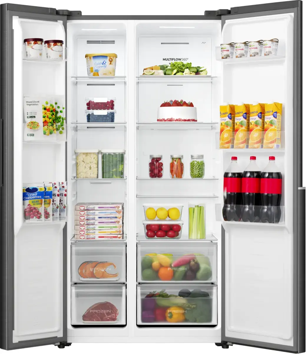 Gorenje NRS917E41BX G400 холодильник с американской дверью Photo 4