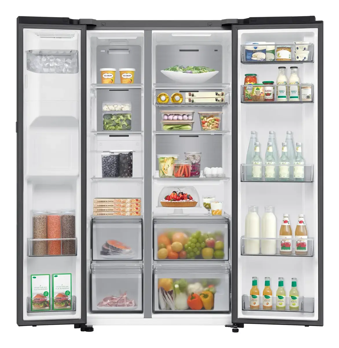 Samsung RS80F64KEF side-by-side refrigerator Photo 6