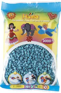 Tube beads REVELL Hama Beads 201-31 Turquoise 3000 pcs (tube bead)