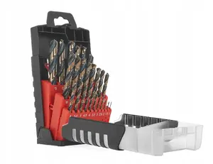 Tvardy HSS metal drill bit set 25 pcs 1.0–13.0 mm