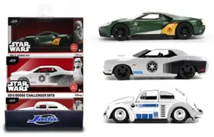 SIMBA metal toy car JADA Star Wars 1:32 model MIX3 WB6, die-cast collectible