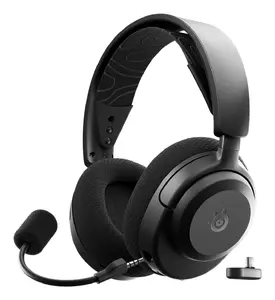SteelSeries Arctis Nova 3P Wireless Gaming Headset with Bluetooth and USB Type-C in Black