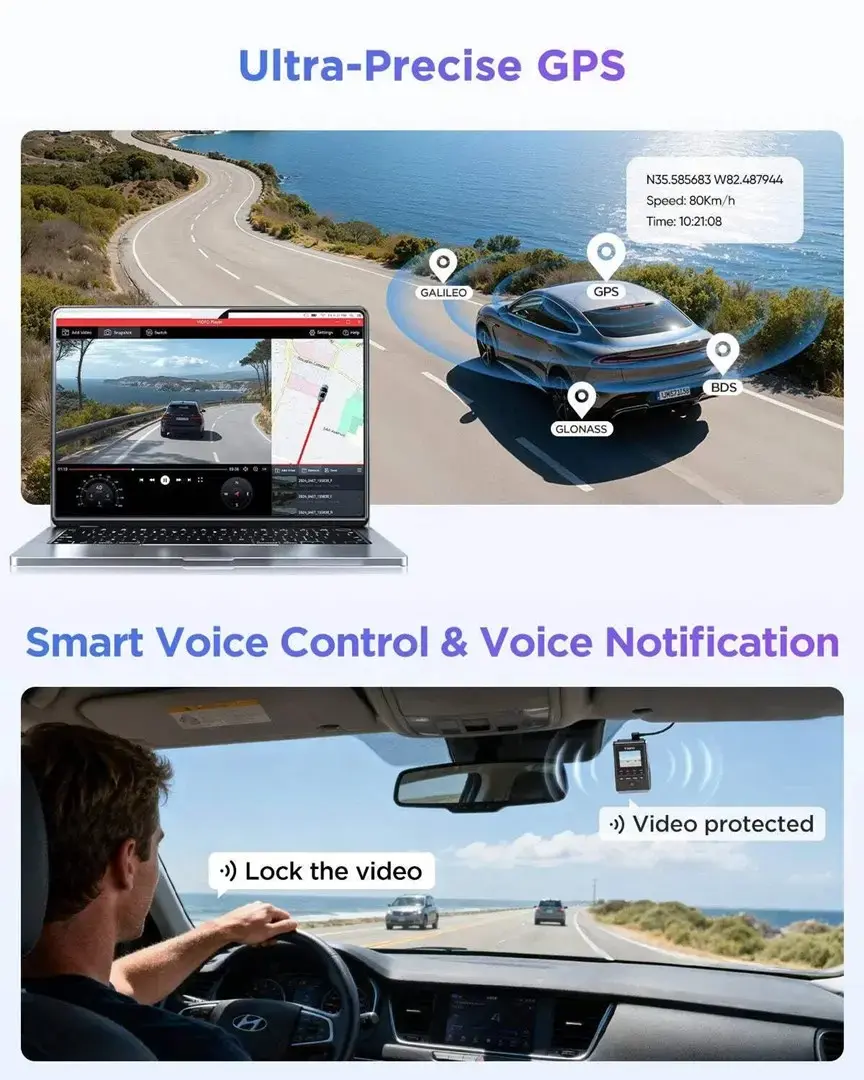 VIOFO A119M Pro видеорегистратор 4K Photo 2