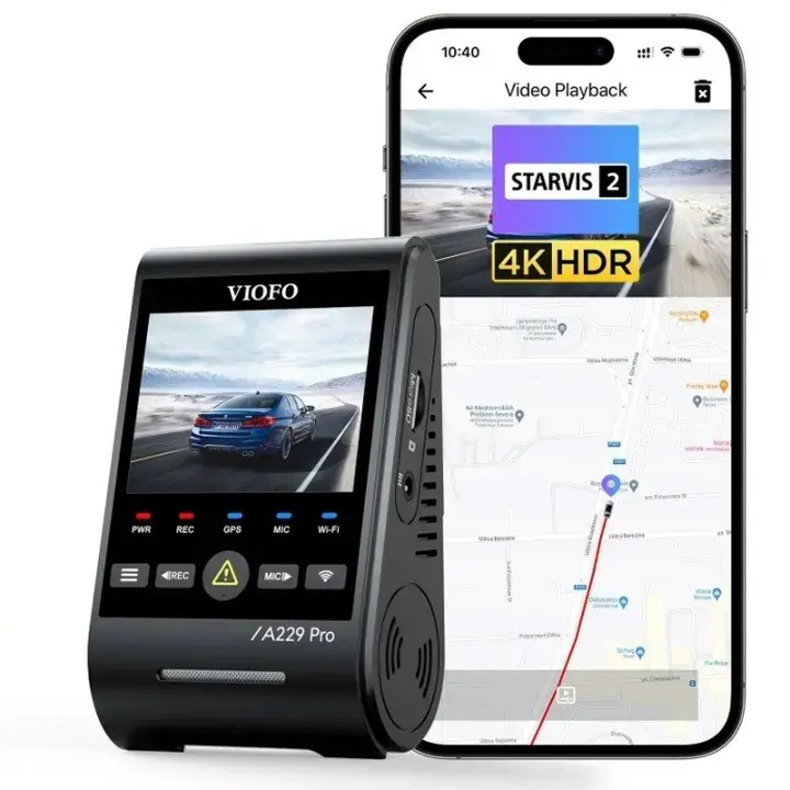 VIOFO A229 PRO 1CH-G GPS видеорегистратор Photo 3