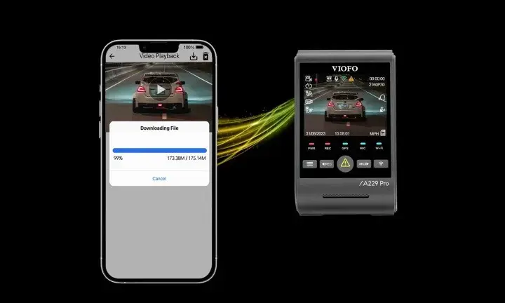 VIOFO A229 PRO 1CH-G GPS видеорегистратор Photo 4