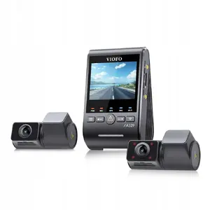 Dash Camera VIOFO A329S 3CH GPS – 3-channel, 4K (3840x2160), GPS, Wi‑Fi, 2.4" display, MicroSD up to 512 GB