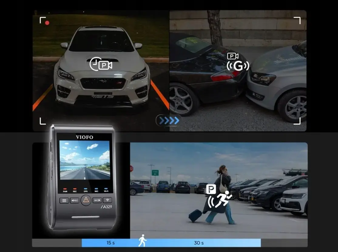 VIOFO A329S 3CH GPS dash camera Photo 3