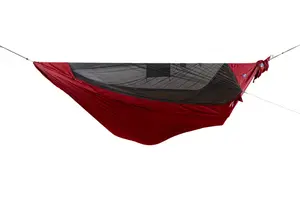 Pakaramais šūpuļtīkls Ticket To The Moon PRO Nylon — 1 personai, slodze līdz 150 kg, burgundija