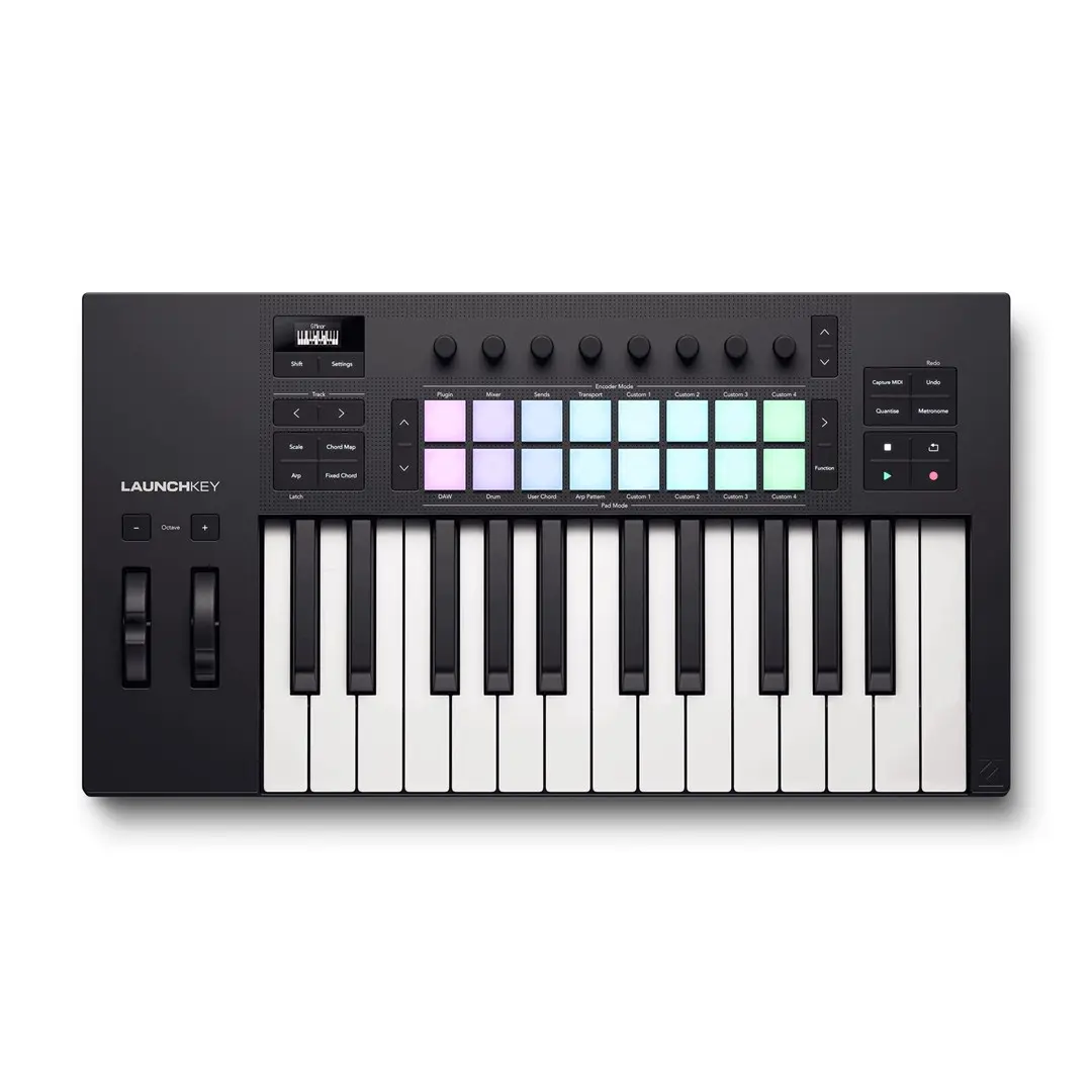 MIDI klaviatūras kontrolieris Novation Launchkey 25