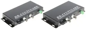 Fiber Video Converter INNE OVH-2D/SC — 2× video + RS-485, TX/RX kit