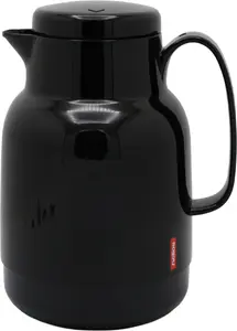 Termoskanna Helios Mondo 1,0 L, melna, modelis 3354-002
